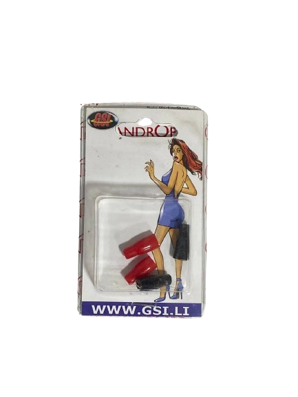 GSI GPDM, Gold-plated copper disconnects, Size 16-14 Gauge (1.5-2.5mm), .187 (4.8mm), Amount: 4 pieces