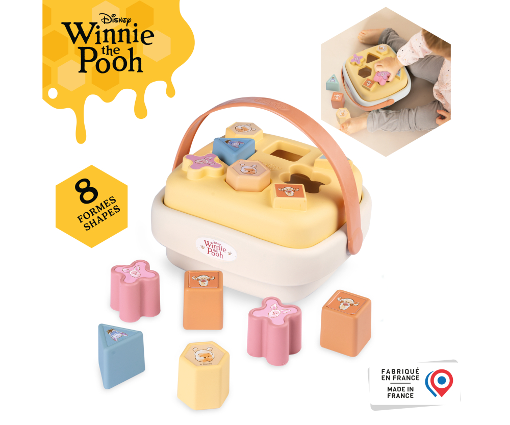 Smoby Smoby Winnie Puuh Formen Steckspielkorb