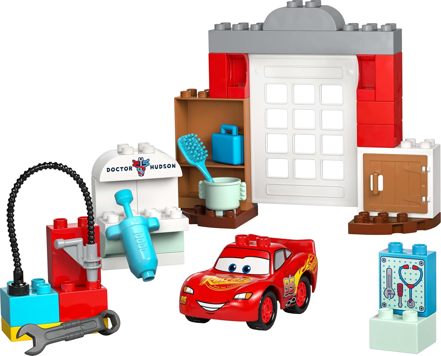 LEGO® DUPLO McQueens Besuch in Docs Werkstatt 10456 Pinsel, Gerät, Werkzeug, Zahnbürste