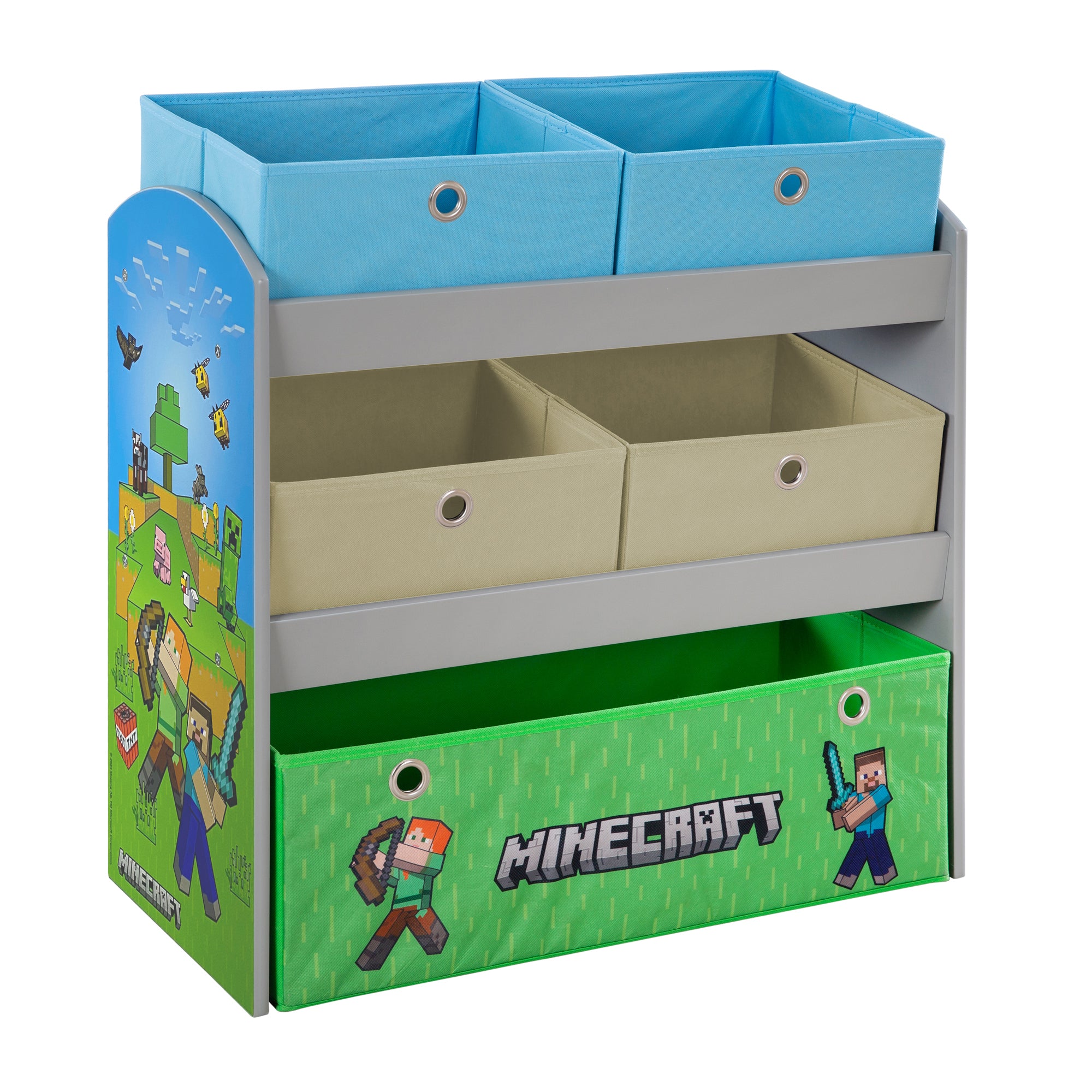 Roba 450159MC SPIELREGAL MIT STOFFBOXEN - Bild 2 Roba 450159MC SPIELREGAL MIT STOFFBOXEN - Produktbild 2