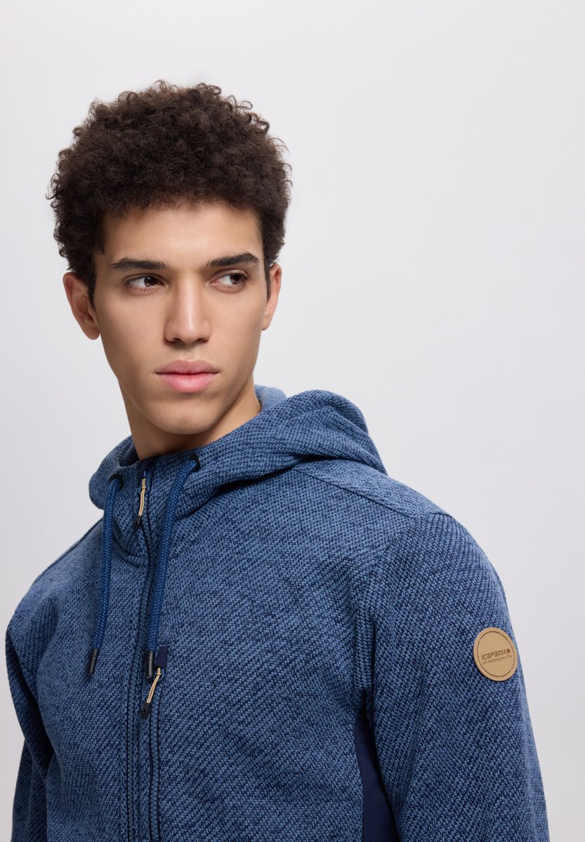 ICEPEAK 957662655I MANAWA Fleecejacke Herren Blau Gr. XXL