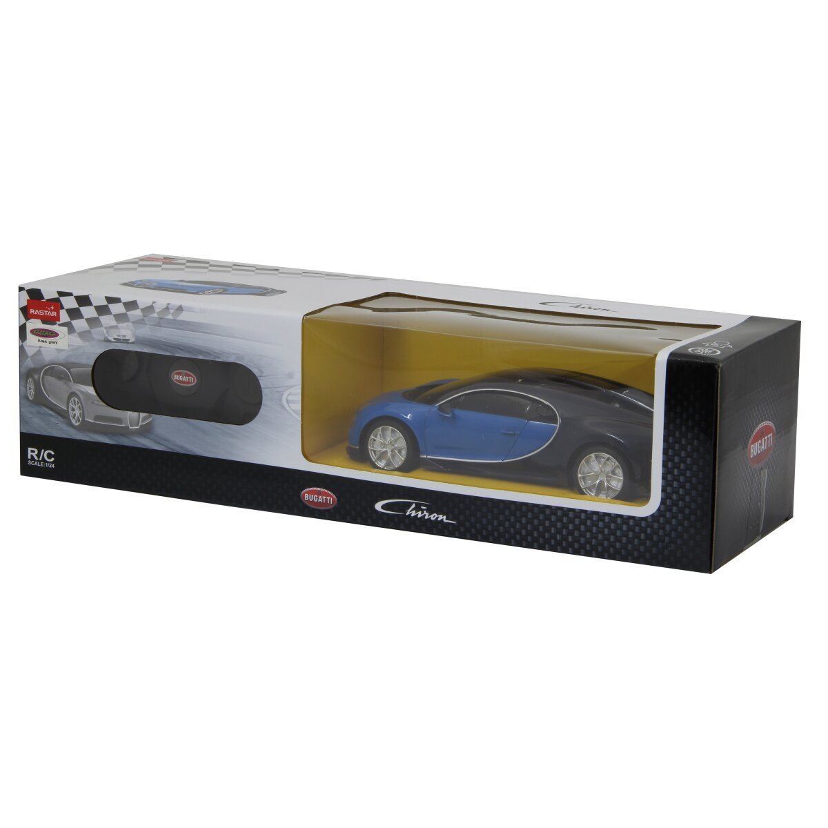 JAMARA Bugatti Chiron 1:24 blau 2,4GHz ab 6 Jahren