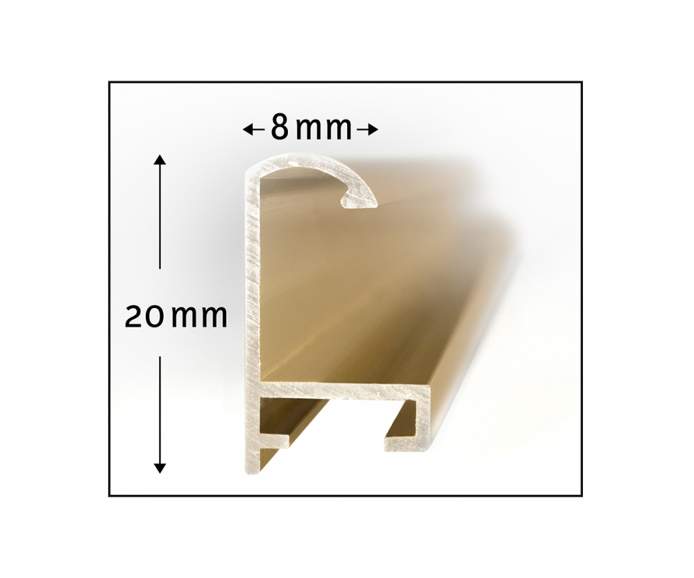 Schipper MNZ - Alurahmen Gold 40 x 50 cm