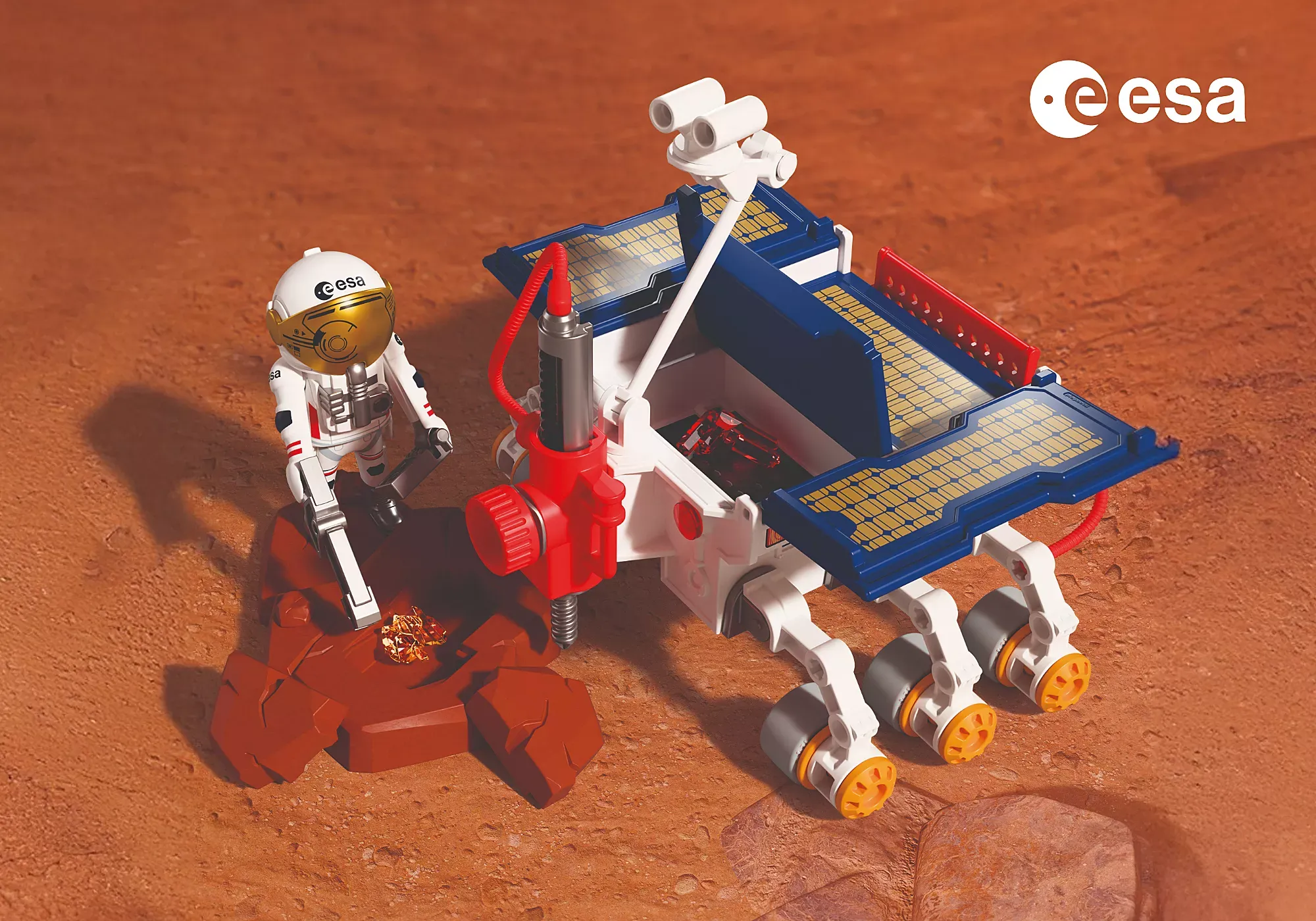 PLAYMOBIL® 72012 ESA: Mars-Erkundungsrover PLAYMOBIL® 72012 ESA: Mars-Erkundungsrover