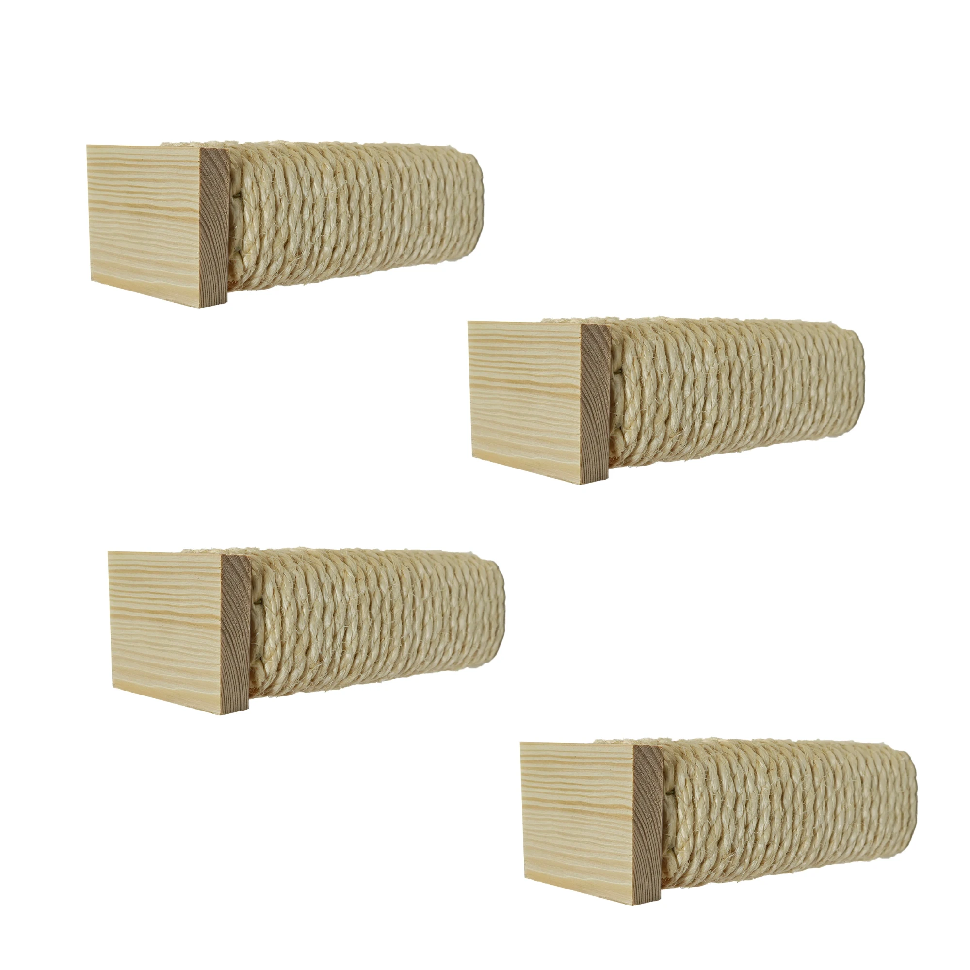 Rohrschneider RS 22369 Sisalholm Holzabschluss – Kletterelement VE 4