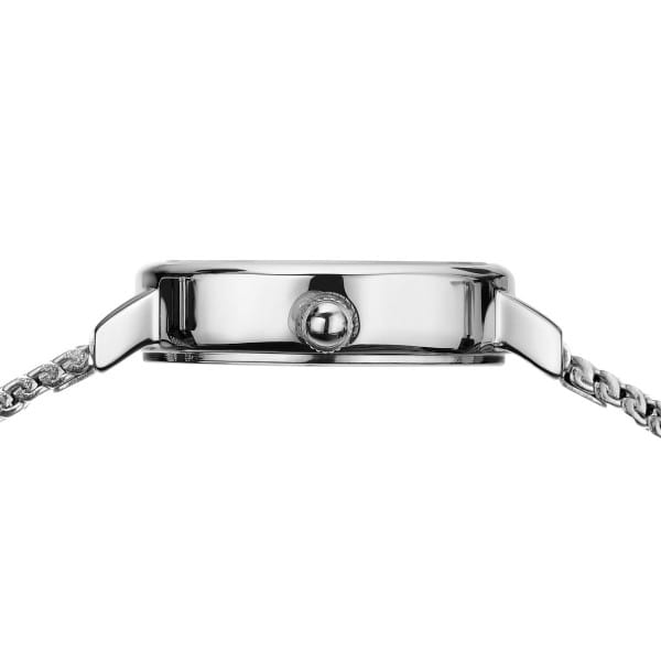 Bering 11022-004 Damenuhr, Milanaise, Silber