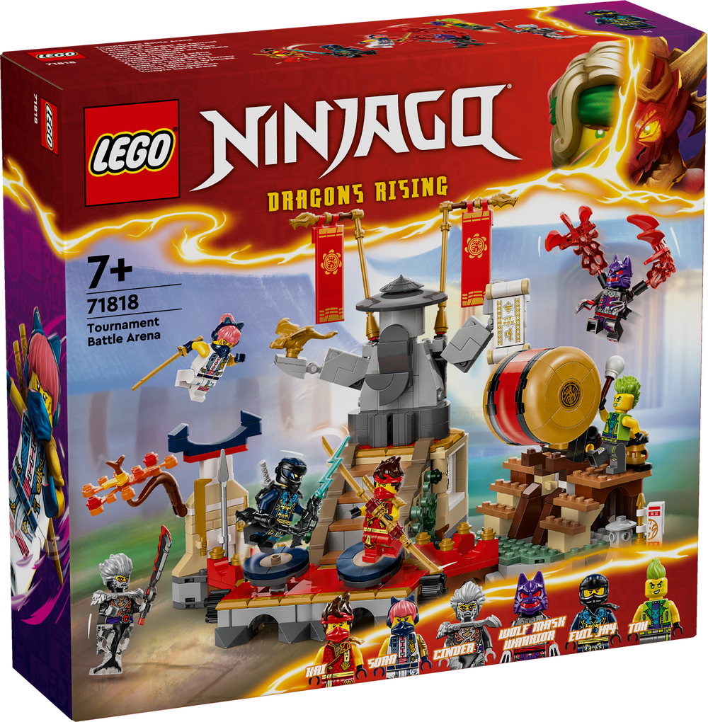 LEGO, 71818, NINJAGO®, Turnier-Arena, Person