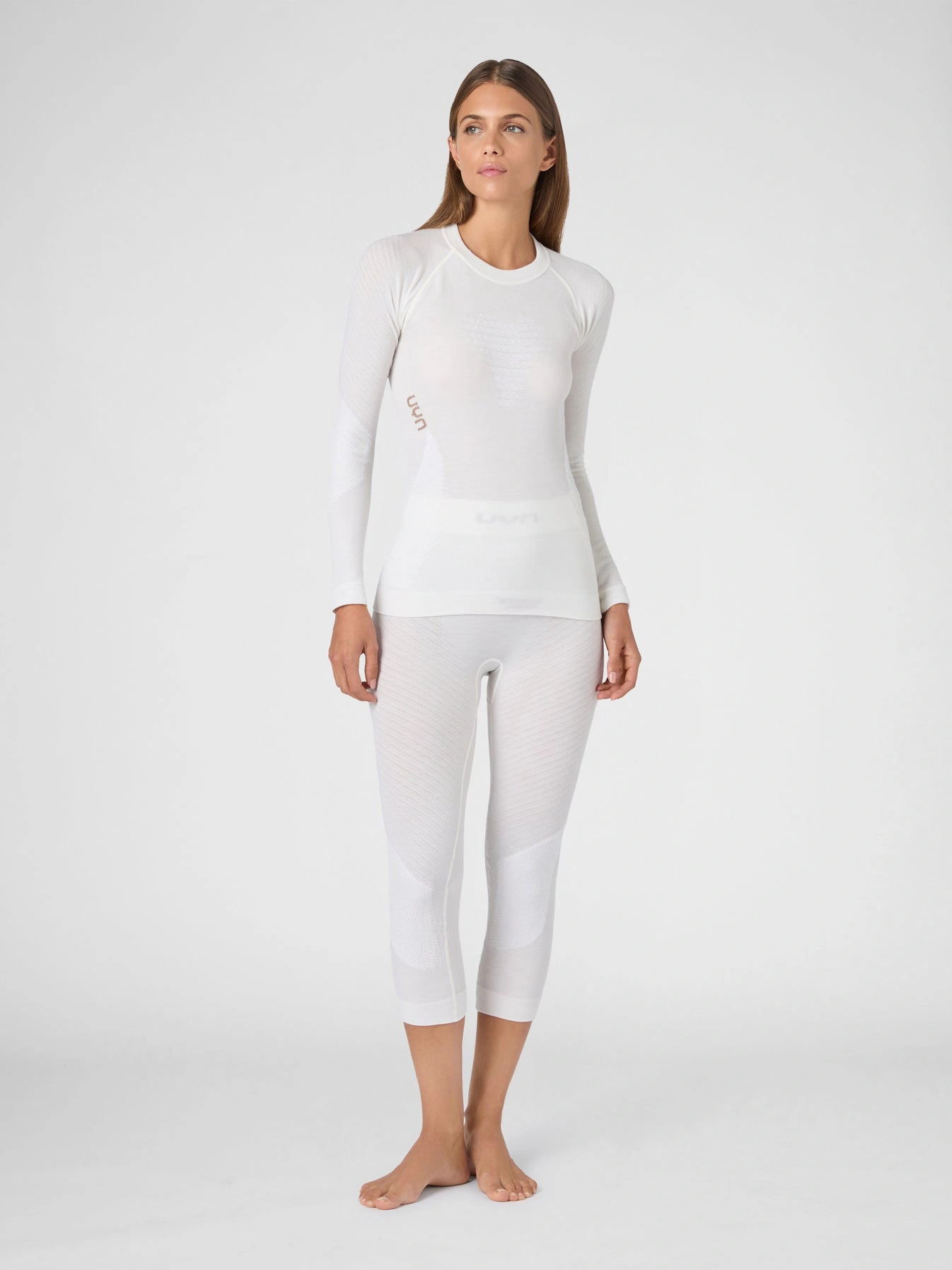 UYN Damen Cashmere Biotech UW Shirt LG_SL U100566W148 - Off-White GR. L/XL UYN Damen Cashmere Biotech UW Shirt LG_SL U100566W148 - Off-White GR. L/XL