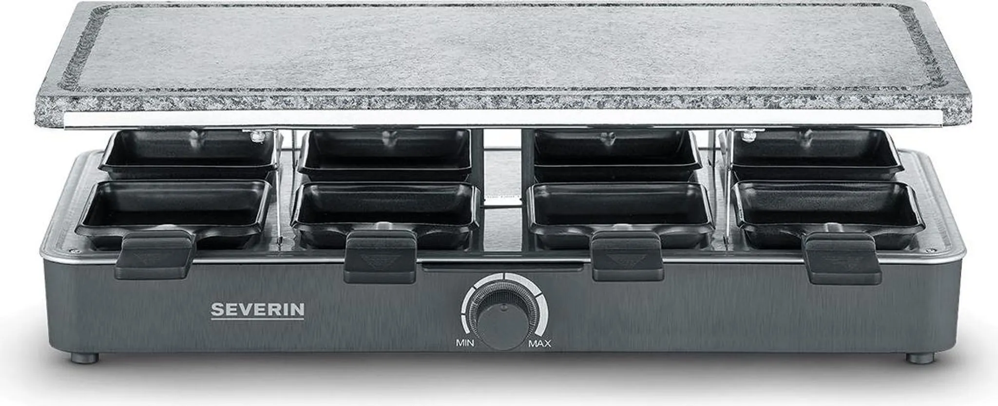 SEVERIN Raclette-Partygrill RG 2378 mit Naturgrillstein