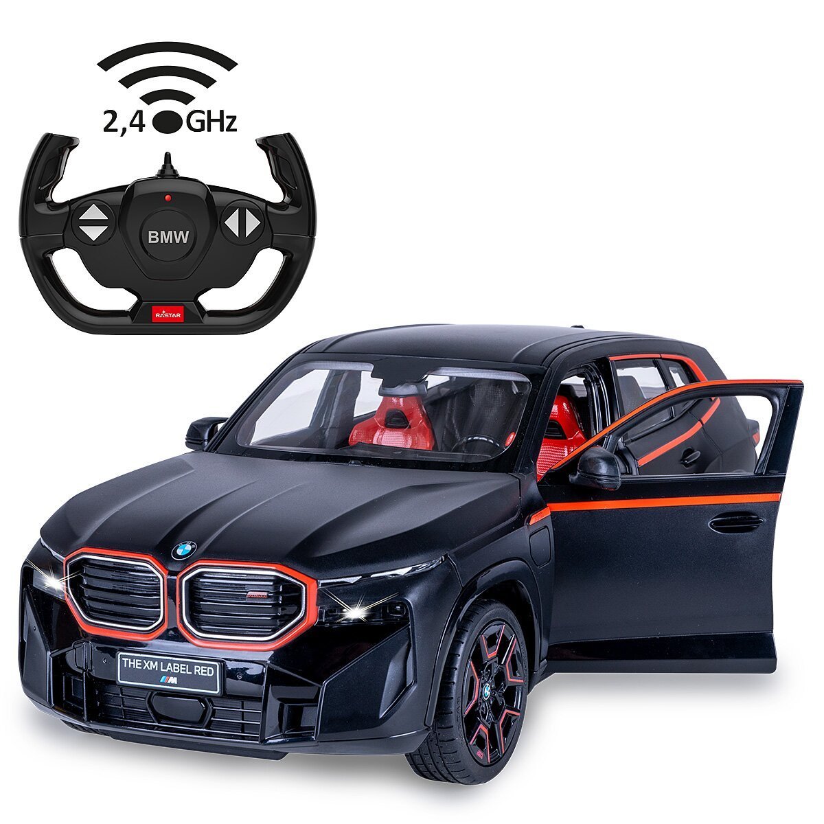 JAMARA BMW XM 1:14 schwarz 2,4GHz Tür manuell ab 6 Jahren JAMARA BMW XM 1:14 schwarz 2,4GHz Tür manuell ab 6 Jahren