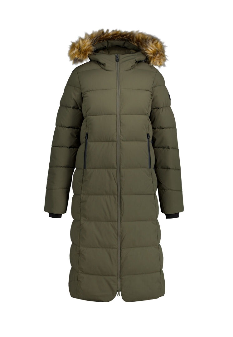 ICEPEAK ICEPEAK 253083563IOL BRILON Mantel Damen Olive ICEPEAK ICEPEAK 253083563IOL BRILON Mantel Damen Olive