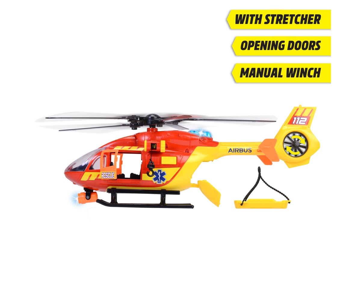 Dickie Toys Rettungs-Hubschrauber 203716024 Flugzeug, Hubschrauber, Transport, Fahrzeug