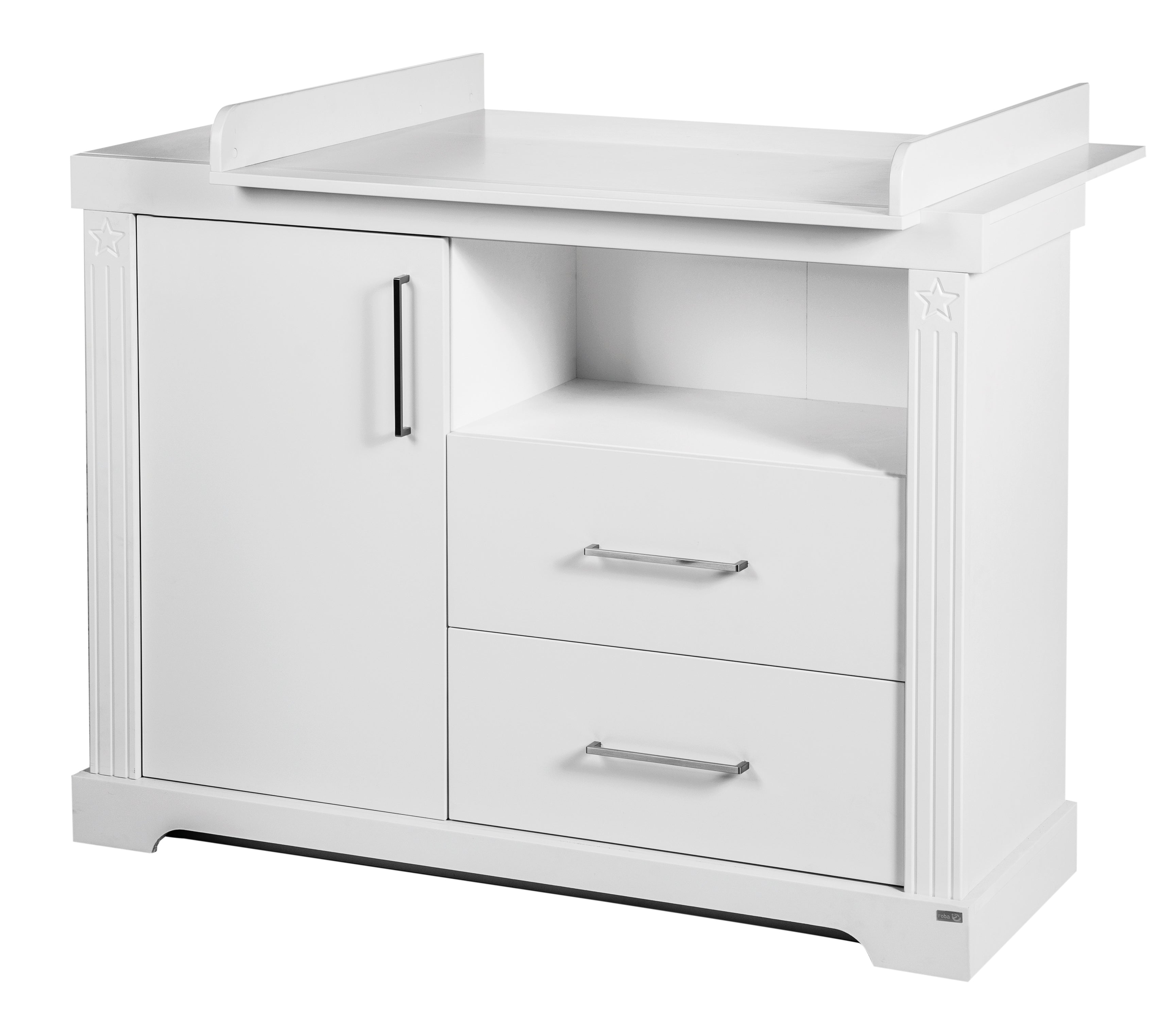 Roba 1731776 breite Wickelkommode Maxi Canadian White – Wickelkommode breit - Bild 1 Roba 1731776 breite Wickelkommode Maxi Canadian White – Wickelkommode breit - Canadian White - Wickelkommode breit - Produktbild 1