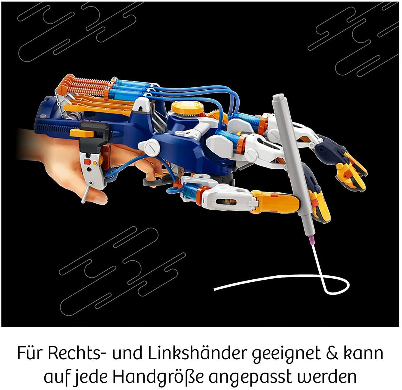 Kosmos Cyborg-Hand - Hydraulischer Roboterbausatz Für Kinder Ab 10 Jahren 620844 Kosmos Cyborg-Hand - Hydraulischer Roboterbausatz Für Kinder Ab 10 Jahren 620844