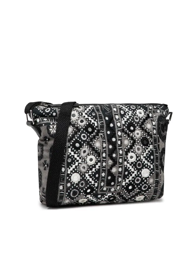 Desigual Damen Handtasche 22SAXA35 - Schwarz