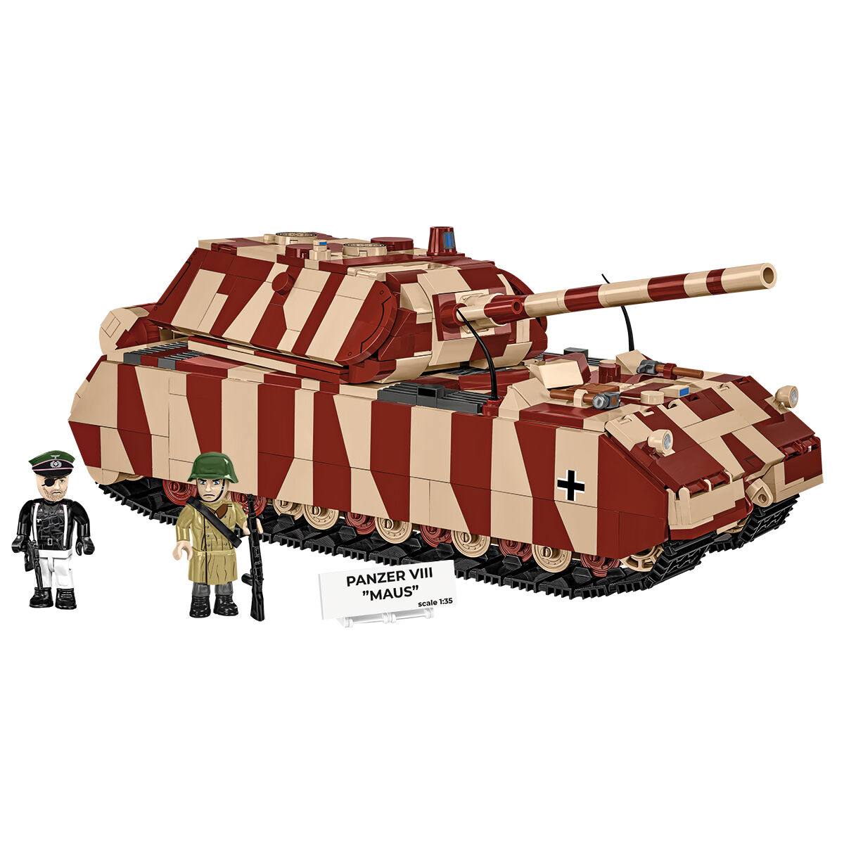 COBI 3138 - PANZER VIII MAUS Maßstabb 1:35) - Bild 5