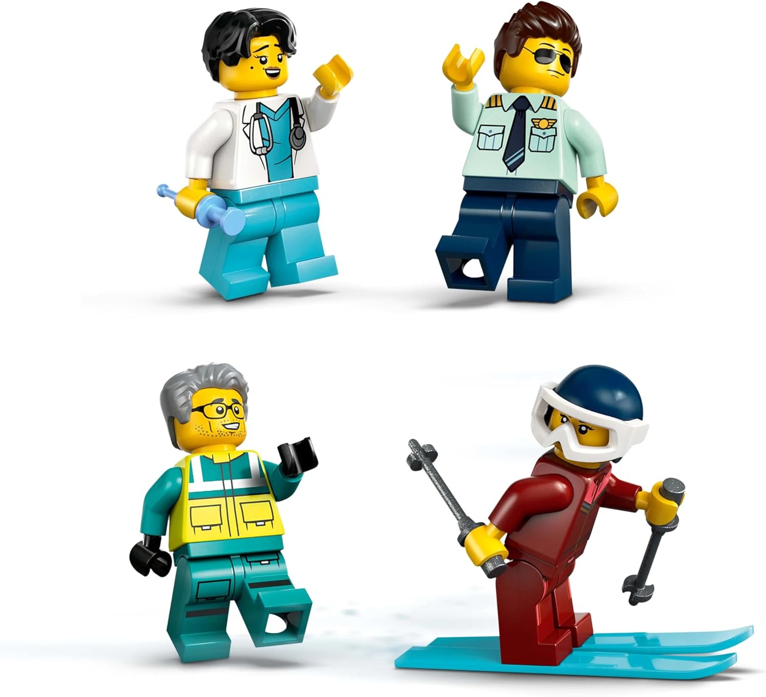 LEGO® City 60465 Notfallrettungsflugzeug Figur, Person