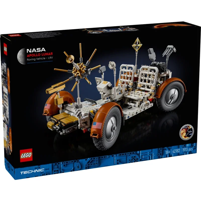 LEGO® 42182 Technic - NASA Apollo Lunar Roving Vehicle (LRV) LEGO®, 42182, Technic, -, NASA, Apollo, Lunar, Roving, Vehicle, (LRV)