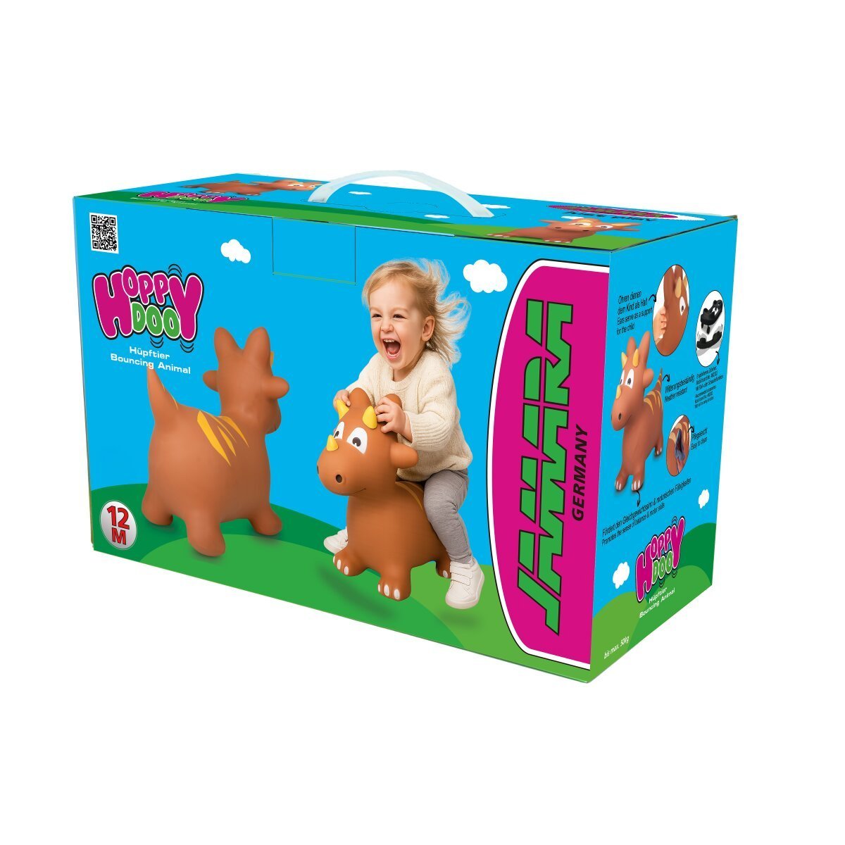JAMARA Hüpftier Dino HoppyDoo mit Pumpe ab 12 Monaten JAMARA Hüpftier Dino HoppyDoo mit Pumpe ab 12 Monaten
