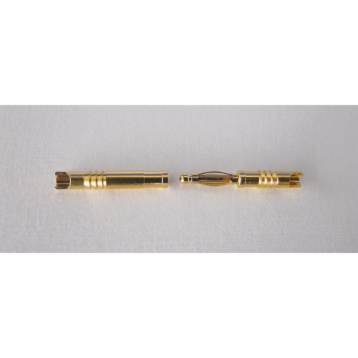 JAMARA Goldkontakt 2mm Stecker/Buchse 100 Paar JAMARA Goldkontakt 2mm Stecker/Buchse 100 Paar