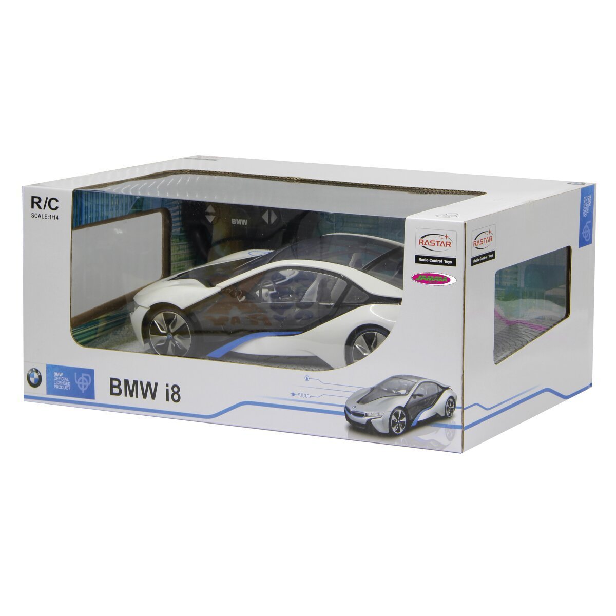JAMARA BMW I8 1:14 weiss 2,4 GHz ab 6 Jahren