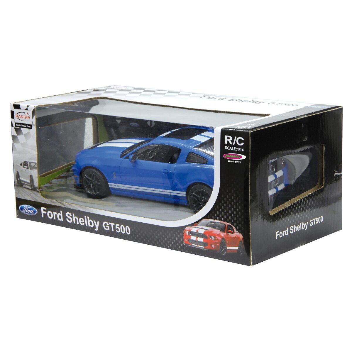 JAMARA Ford Shelby GT500 1:14 blau 2,4GHz ab 6 Jahren JAMARA Ford Shelby GT500 1:14 blau 2,4GHz ab 6 Jahren