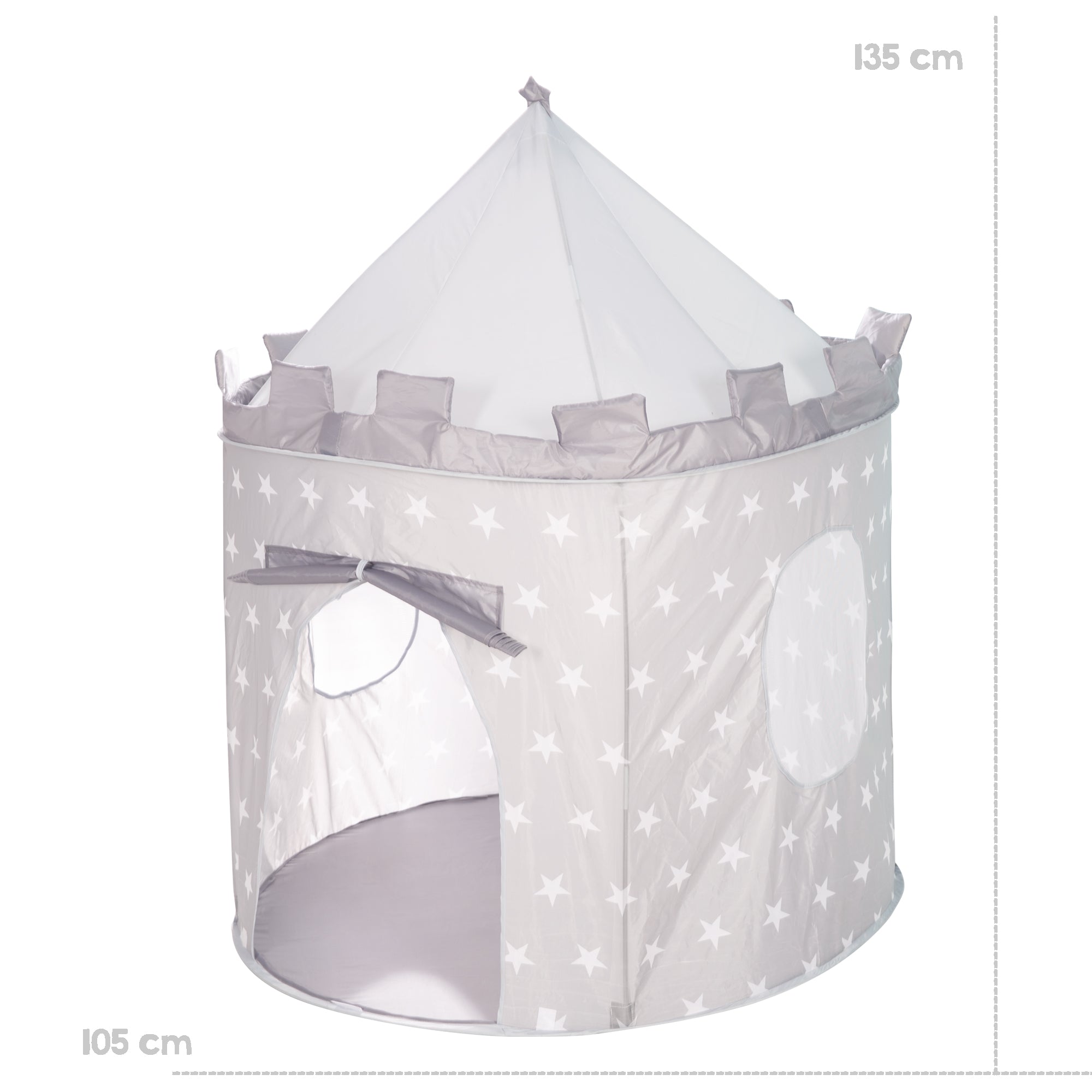 Roba 69002V190 Spielzelt Ritterburg Sterne Little Stars beige – Spielen & Spaß - Bild 3 Roba 69002V190 Spielzelt Ritterburg Sterne Little Stars beige – Spielen & Spaß - Produktbild 3