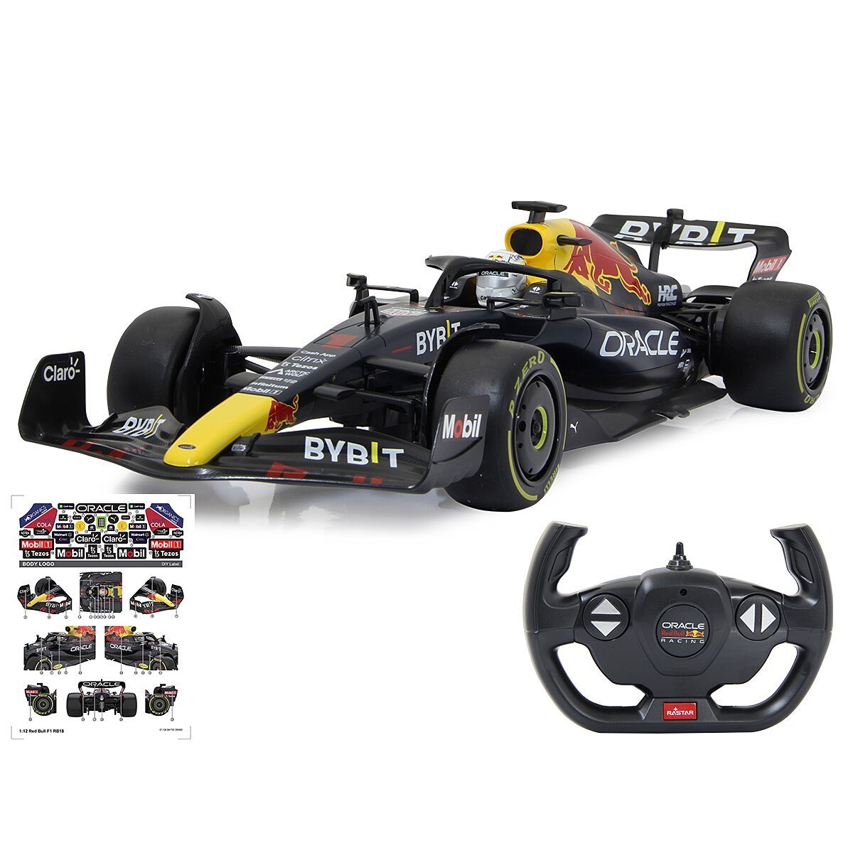 JAMARA Oracle Red Bull Racing RB18 1:12 dunkelblau 2,4GHz ab 6 Jahren