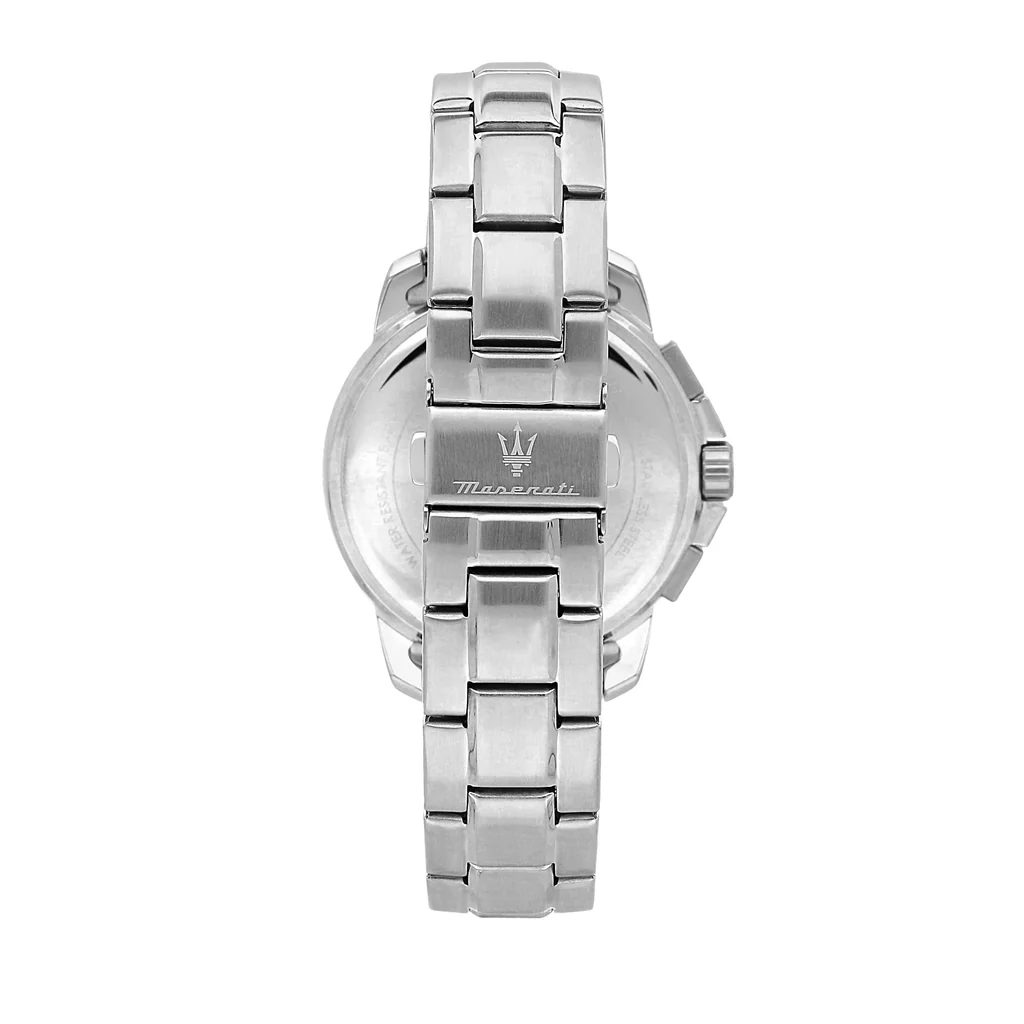 Maserati Successo Herrenuhr Chronograph 42mm Silber