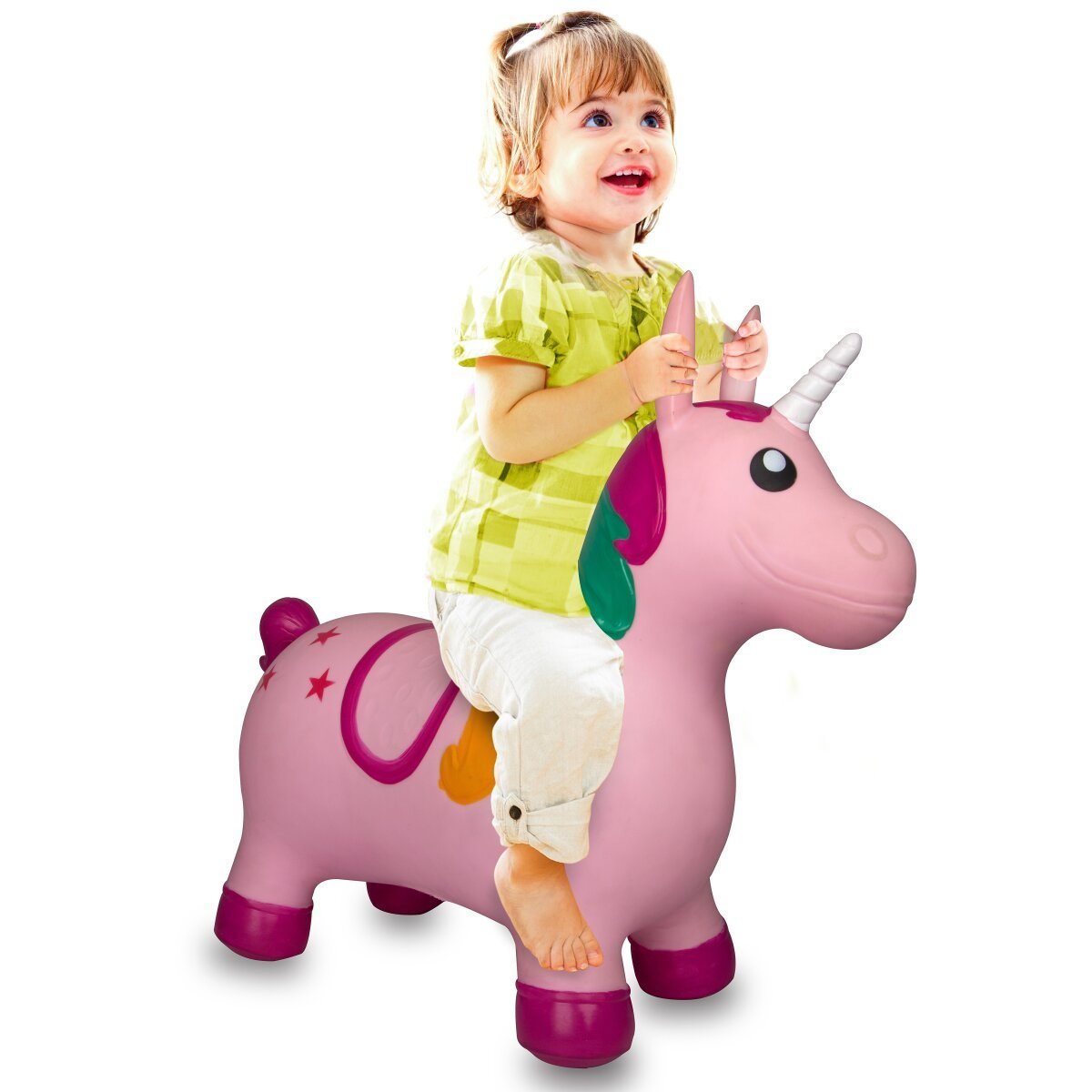 JAMARA Hüpftier Einhorn HoppyDoo bunt mit Pumpe ab 12 Monaten JAMARA Hüpftier Einhorn HoppyDoo bunt mit Pumpe ab 12 Monaten