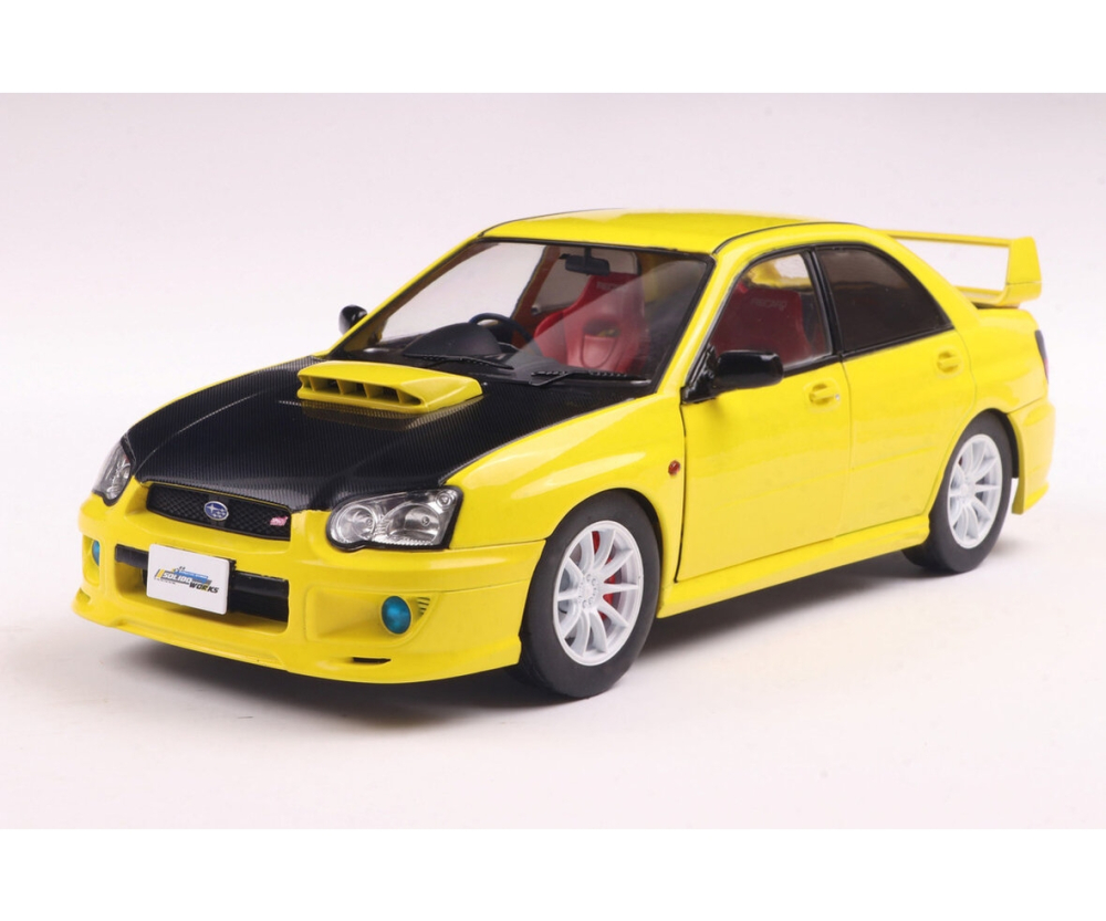 Solido 1:18 Subaru Impreza WRX STI gelb