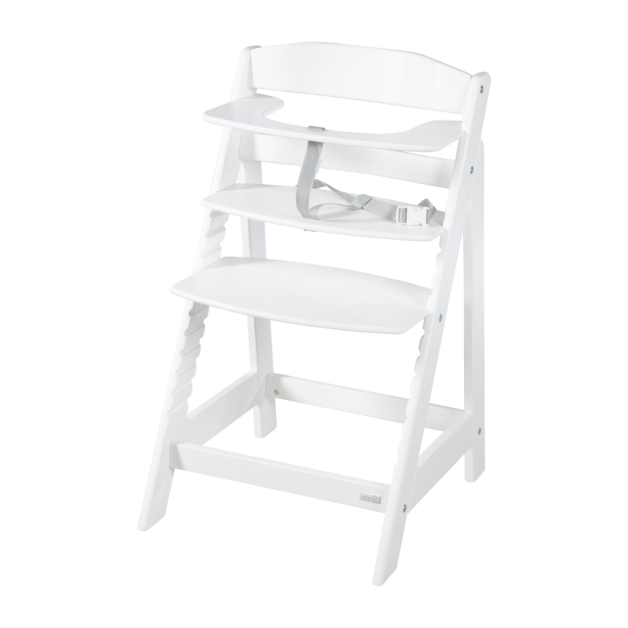Roba 7562WN Treppenhochstuhl weiß - Bild 1 Roba 7562WN Treppenhochstuhl weiß - weiß - Hochstuhl - Produktbild 1