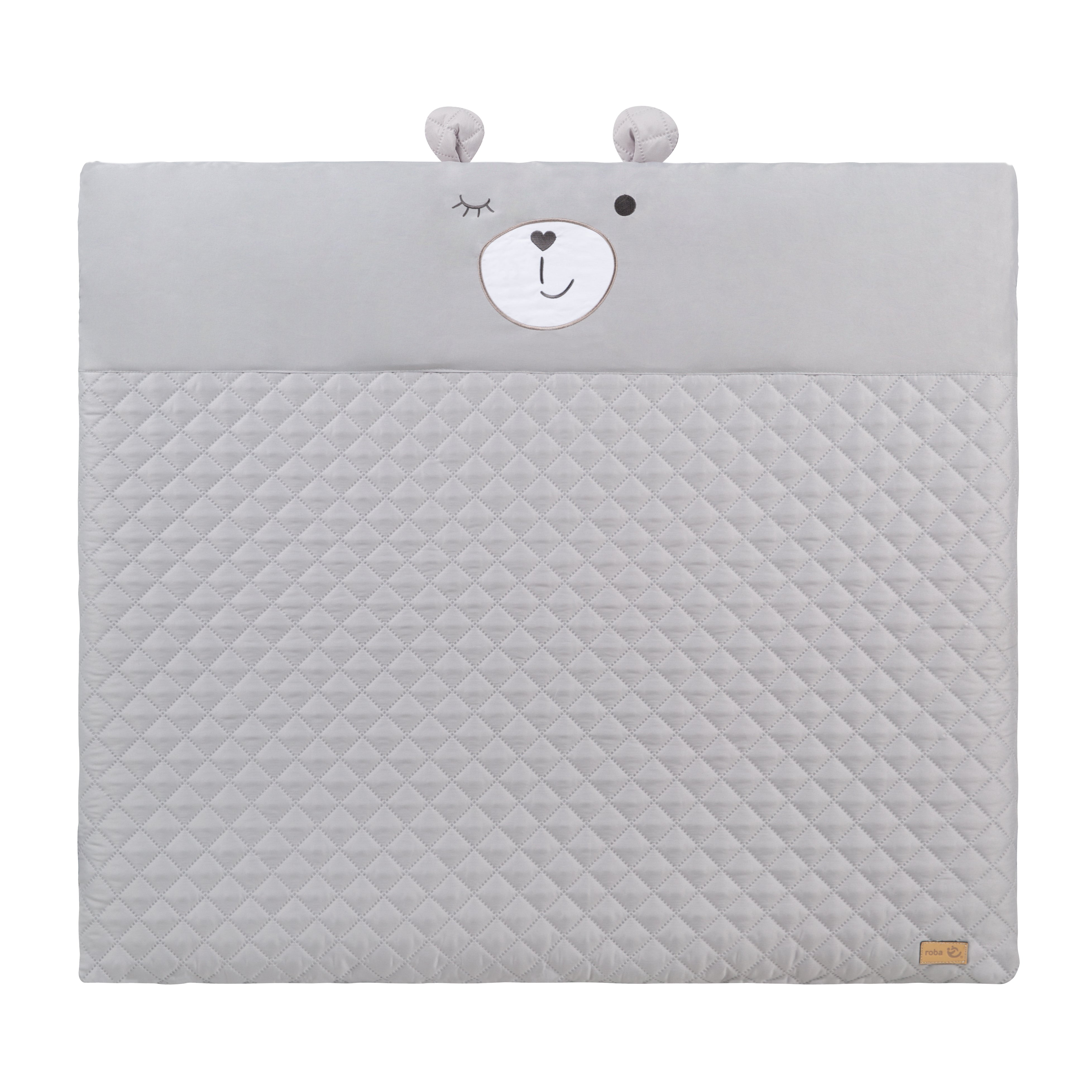 Roba 307075V230 Krabbeldecke mit Spielbogen grau – Krabbeldecken - Produktbild 5