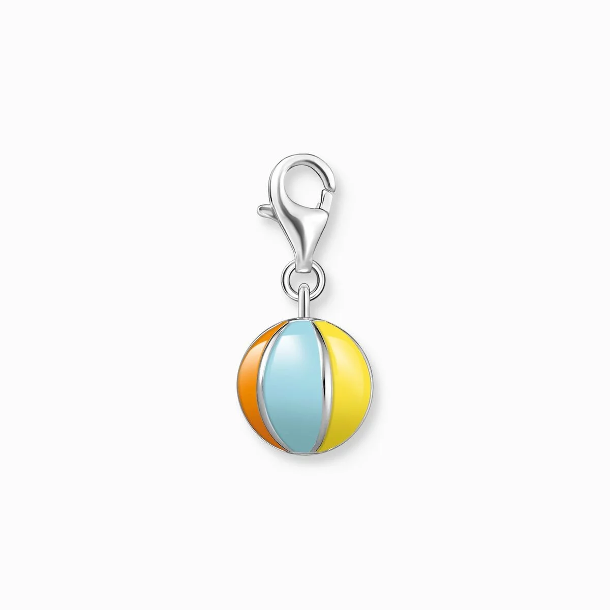 Thomas Sabo Anhänger Charm-Club 925 Sterling Silber Kaltemail Zirkonia Mehrfarbig Charmista Charms 2004-041-7 Thomas Sabo Anhänger Charm-Club 925 Sterling Silber Kaltemail Zirkonia Mehrfarbig Charmista Charms 2004-041-7