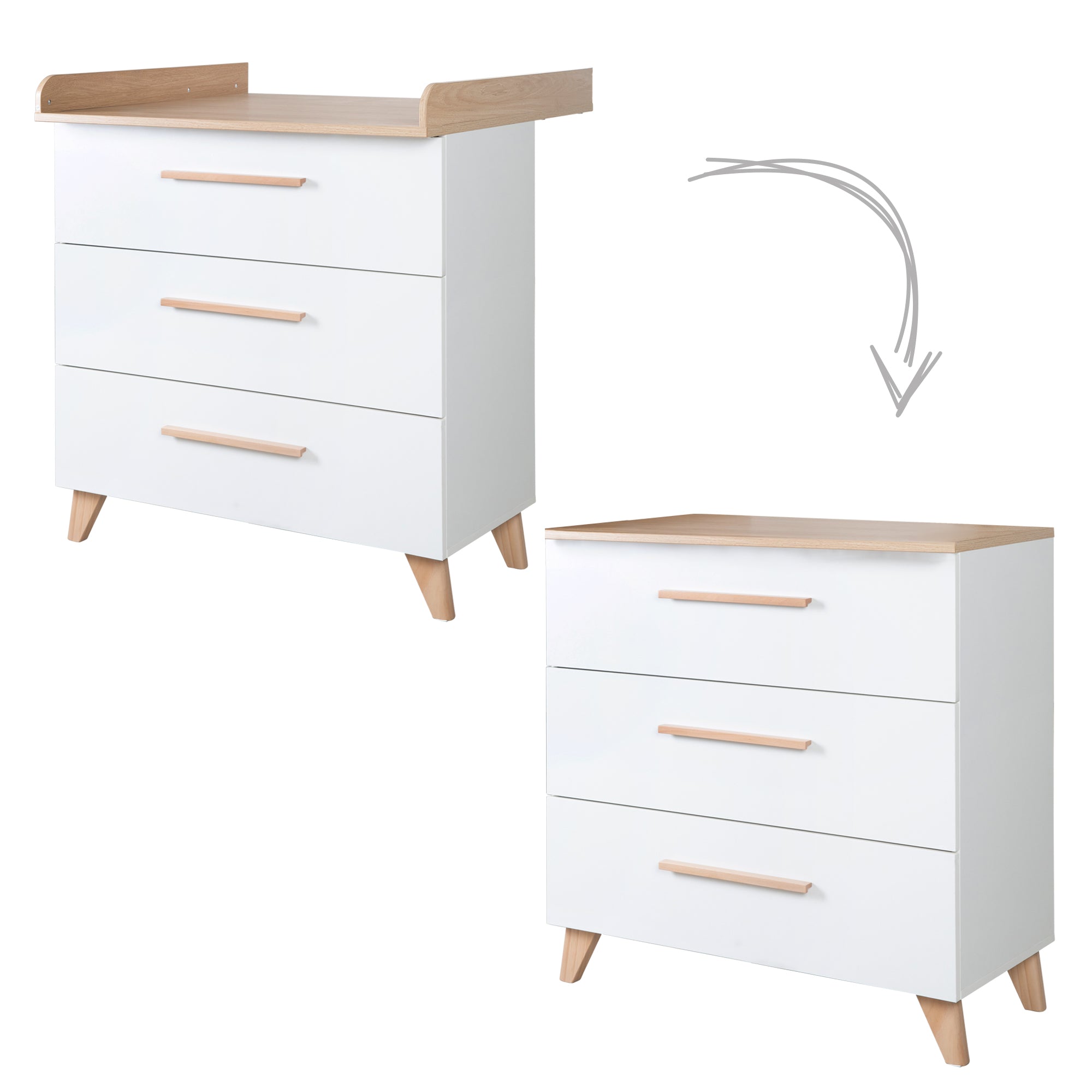 Roba 1015866 Kinderzimmerset Leon weiß – Kinderzimmer Set - Bild 10 Roba 1015866 Kinderzimmerset Leon weiß – Kinderzimmer Set - Produktbild 10