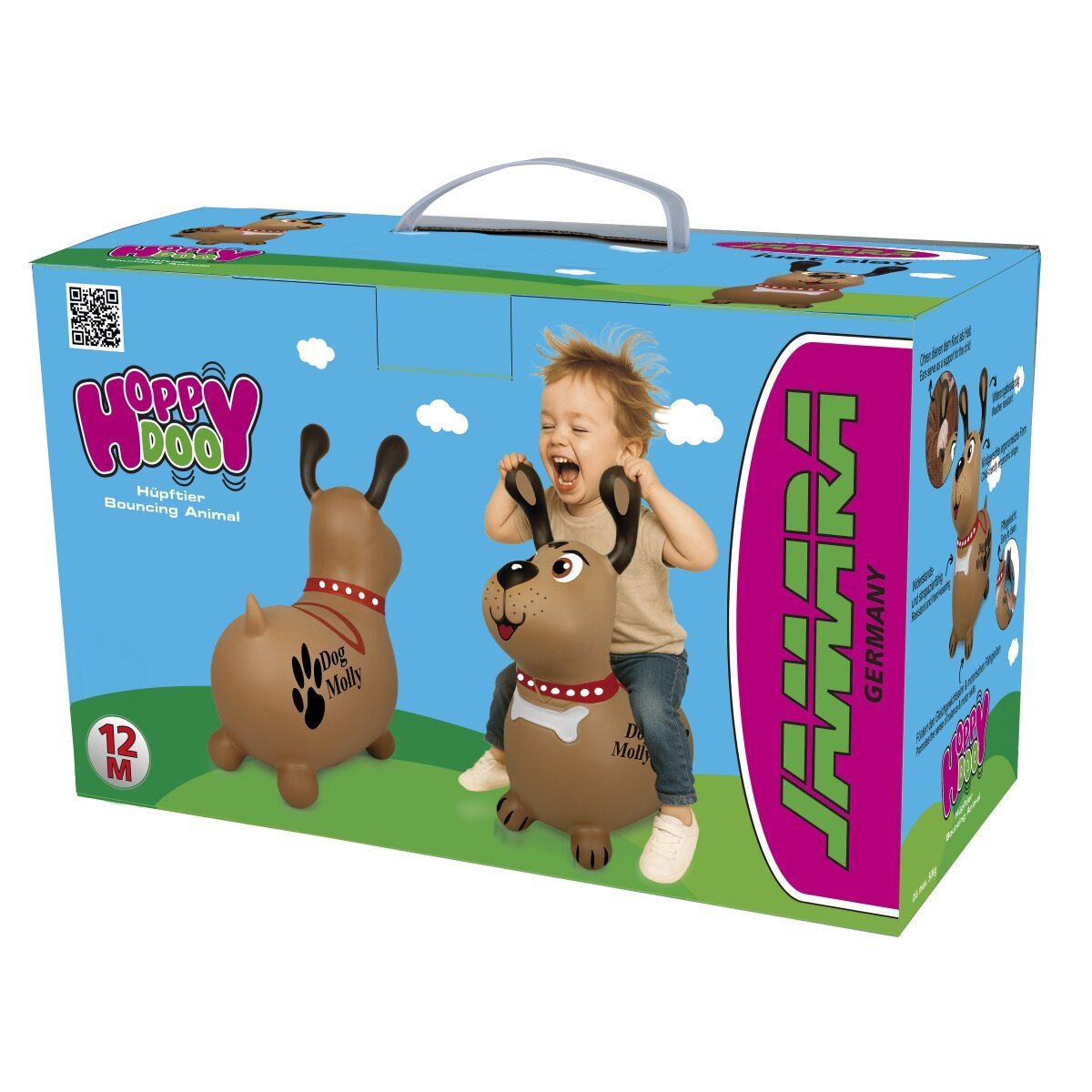 JAMARA Hüpftier Dog Molly HoppyDoo mit Pumpe ab 12 Monaten JAMARA Hüpftier Dog Molly HoppyDoo mit Pumpe ab 12 Monaten