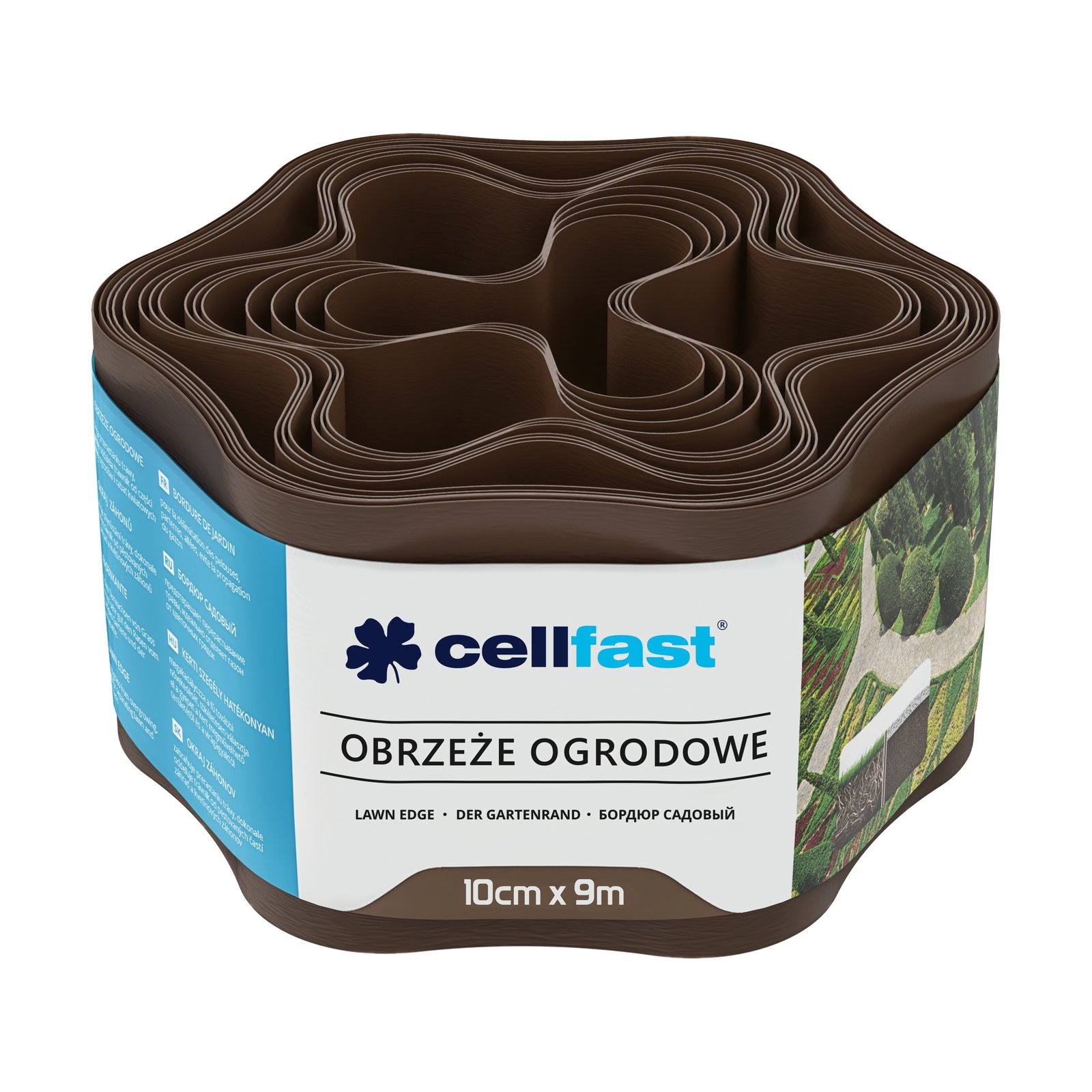 Cellfast Gartenrand 10 cm x 9 m braun Cellfast Gartenrand 10 cm x 9 m braun