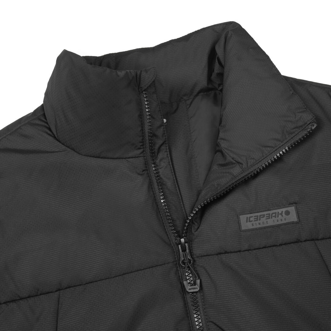 ICEPEAK 258980525IBK BARLOW Aermellose Jacke Herren Schwarz