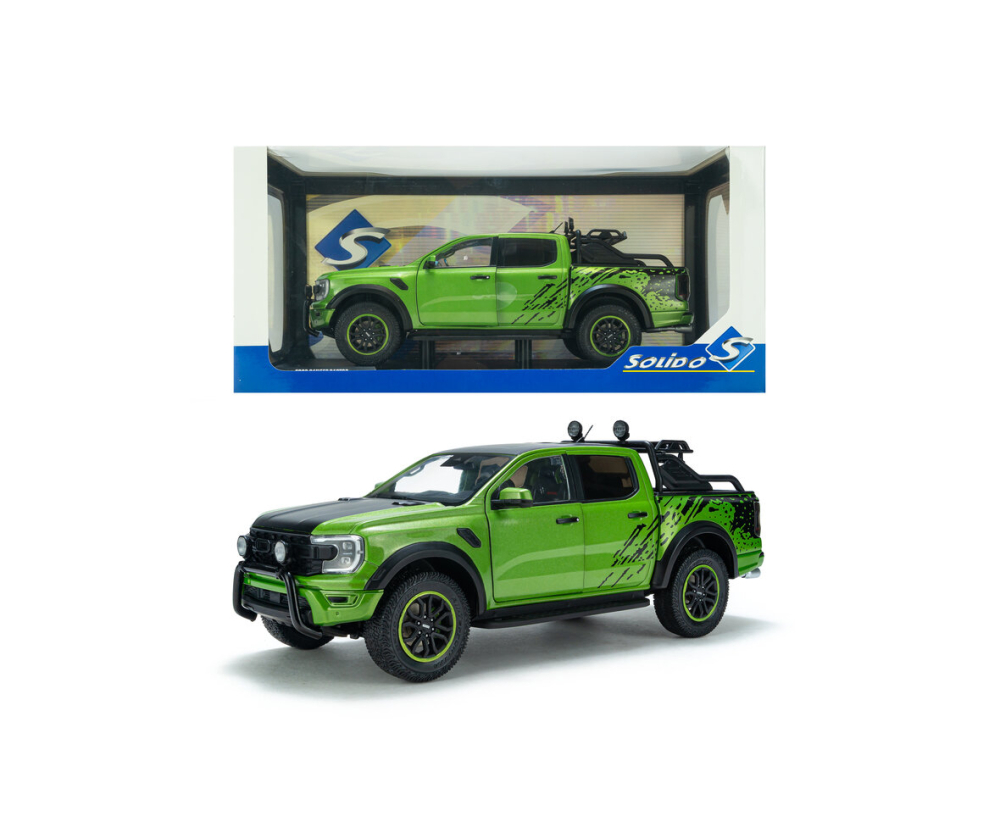 Solido 1:18 Ford Ranger Raptor grün metallic Solido 1:18 Ford Ranger Raptor grün metallic