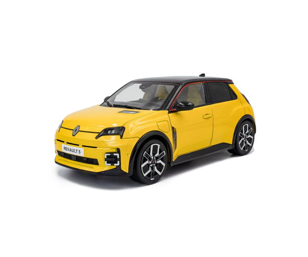 Solido 1:18 Renault 5 E-TECH JAUNE POP 2024