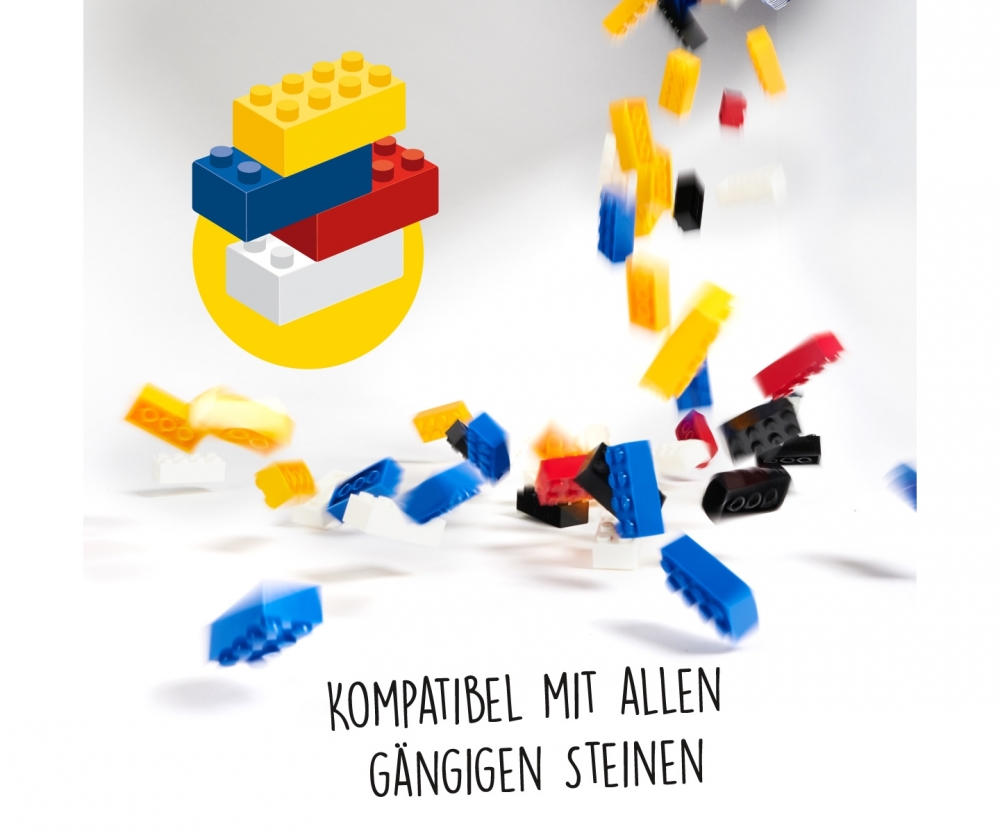 Androni Blox 500 weiße 8er Steine lose