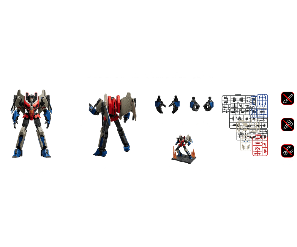 Dickie Toys Blokees Transformers Starscream