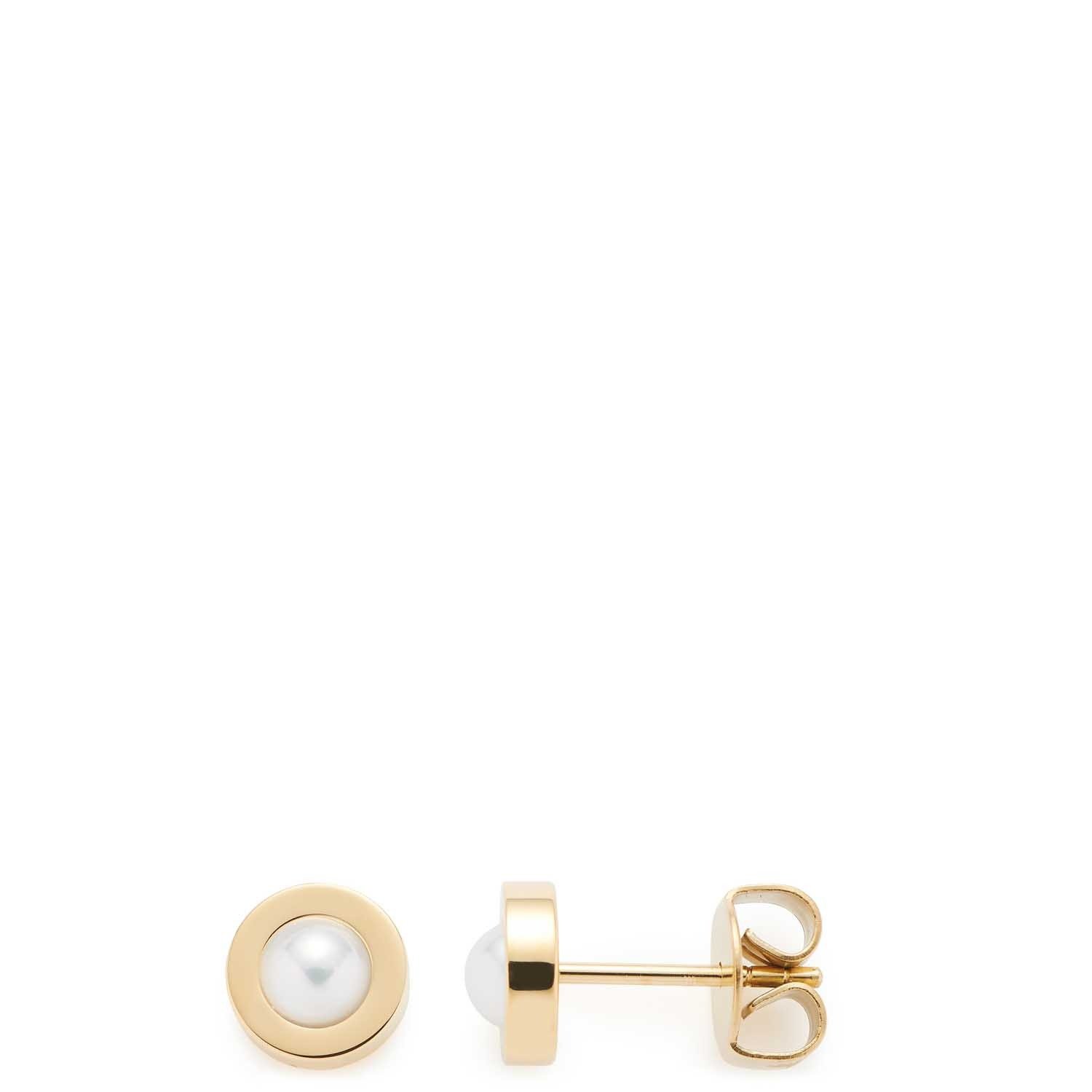 Leonardo 22877 Ohrstecker, Isa Sommer, Gold Weiß Leonardo 22877 Ohrstecker, Isa Sommer, Gold Weiß