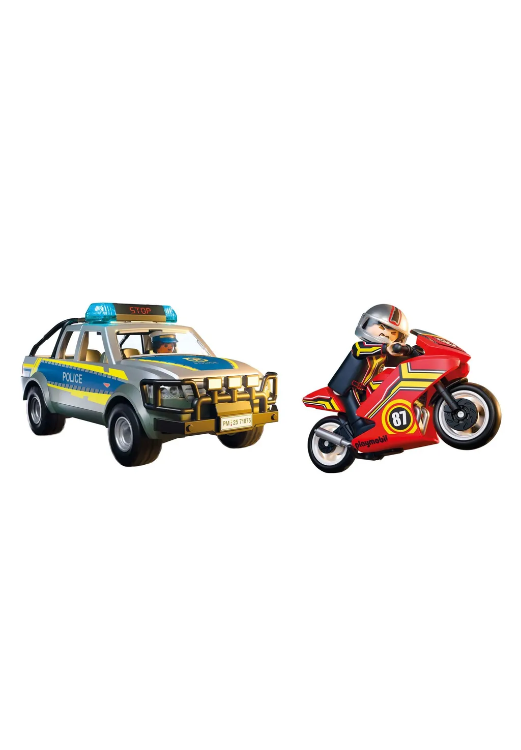 PLAYMOBIL 71875 City Action - Verfolgungsjagd mit Polizei Pick-up PLAYMOBIL 71875 City Action - Verfolgungsjagd mit Polizei Pick-up