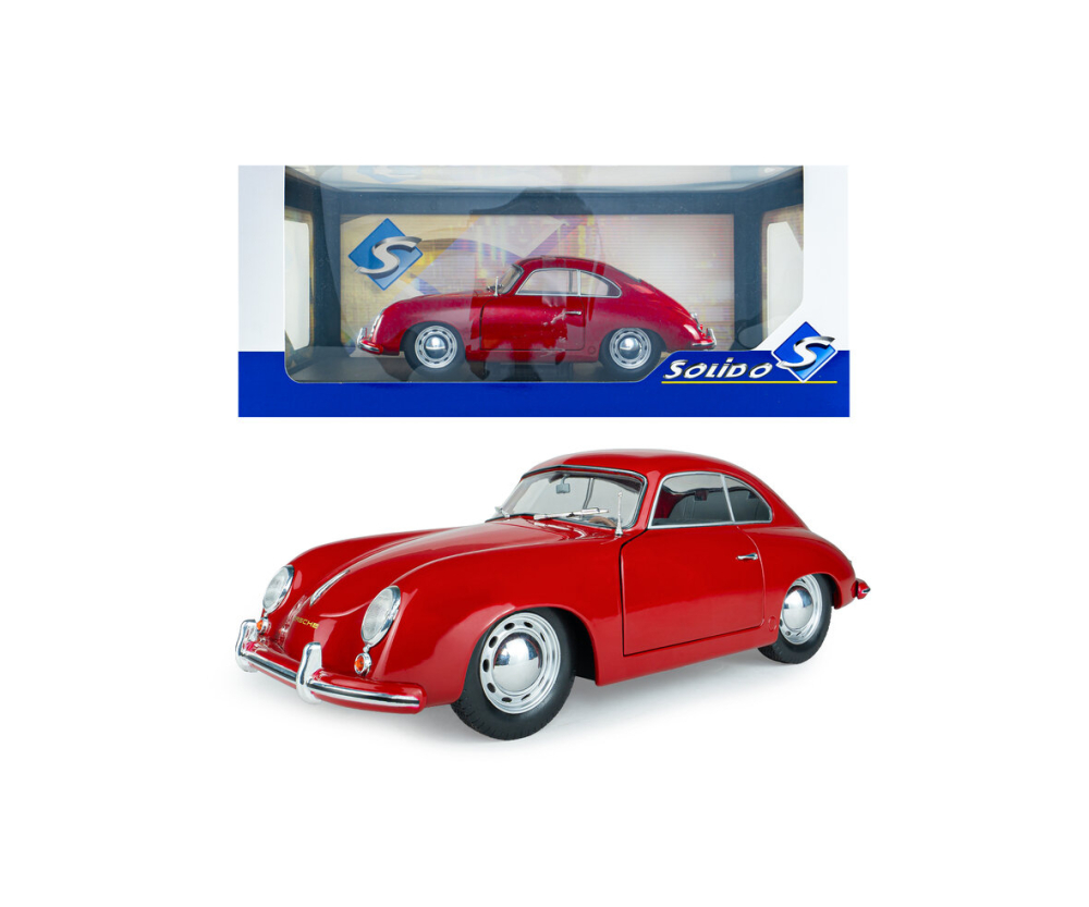 Solido 1:18 Porsche 356 Pre-A rot