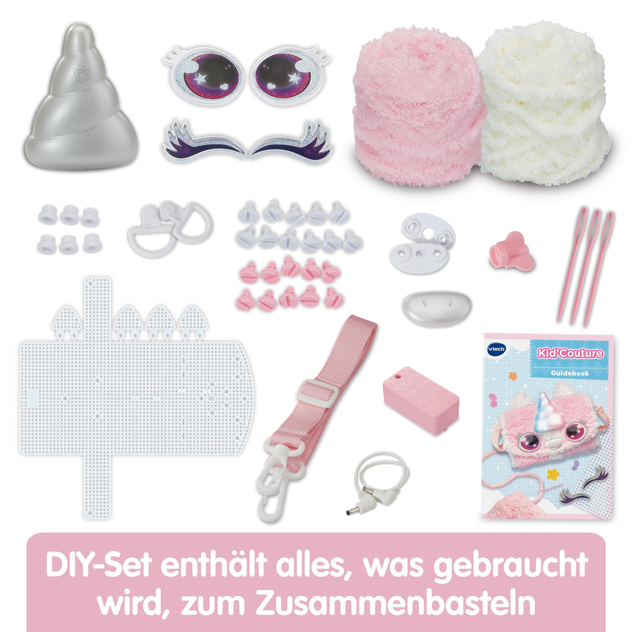 VTech Kid'Couture - Zauberhafte Einhorn-Handtasche 80573804 Spielzeug, Zubehör