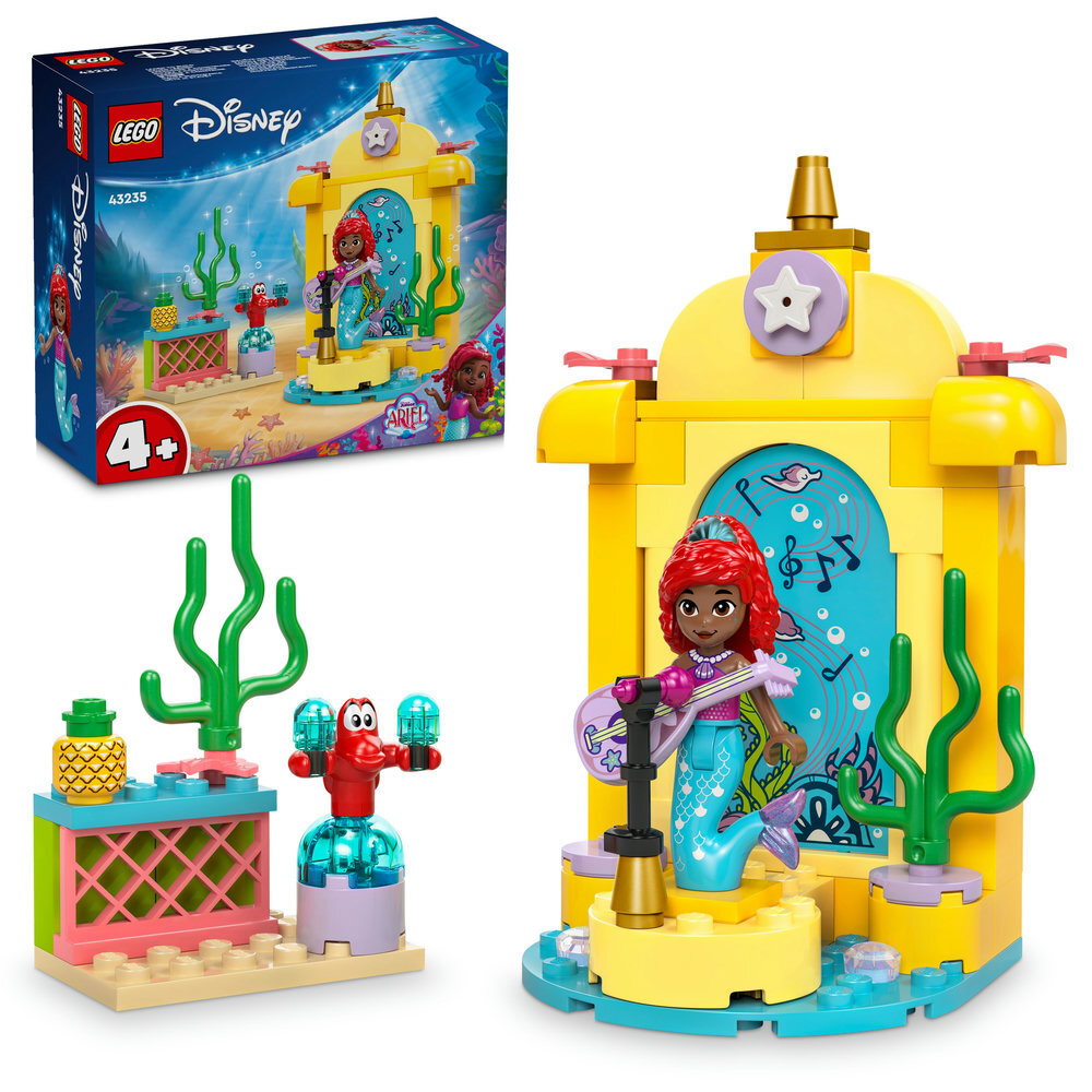 LEGO® Disney Princess Arielles Musikbühne 43235 Spielzeug, Person, Spielbereich, Drinnen