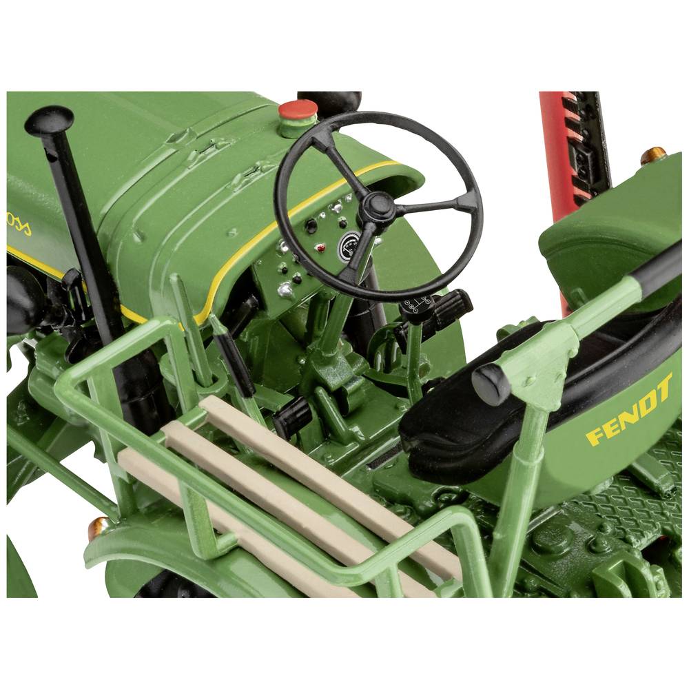 Revell 7822 Fendt F20 Dieselroß Traktor easy-click-system Revell Bausatz zum Zusammenstecken