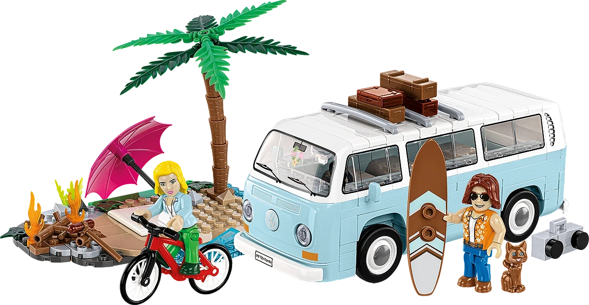 COBI 24617 - VW T2A KOMBI SCALE 1:35 COBI 24617 - VW T2A KOMBI SCALE 1:35