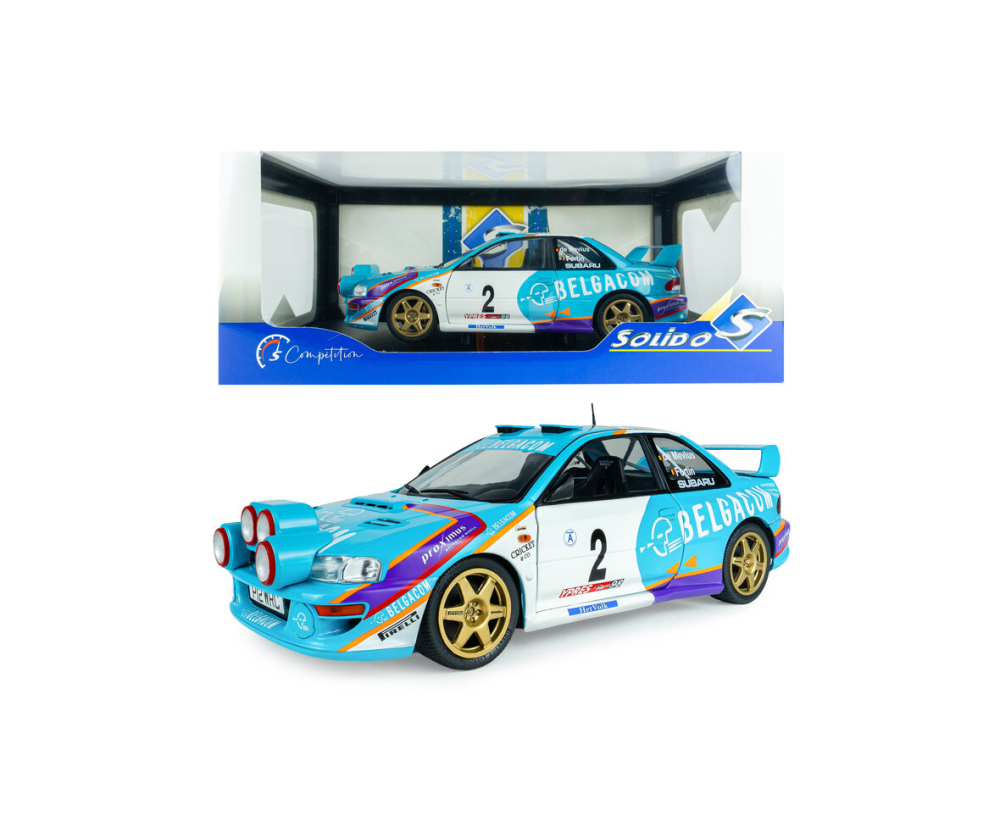 Solido 1:18 Subaru Impreza S5 WRC99 grün #2 Solido 1:18 Subaru Impreza S5 WRC99 grün #2